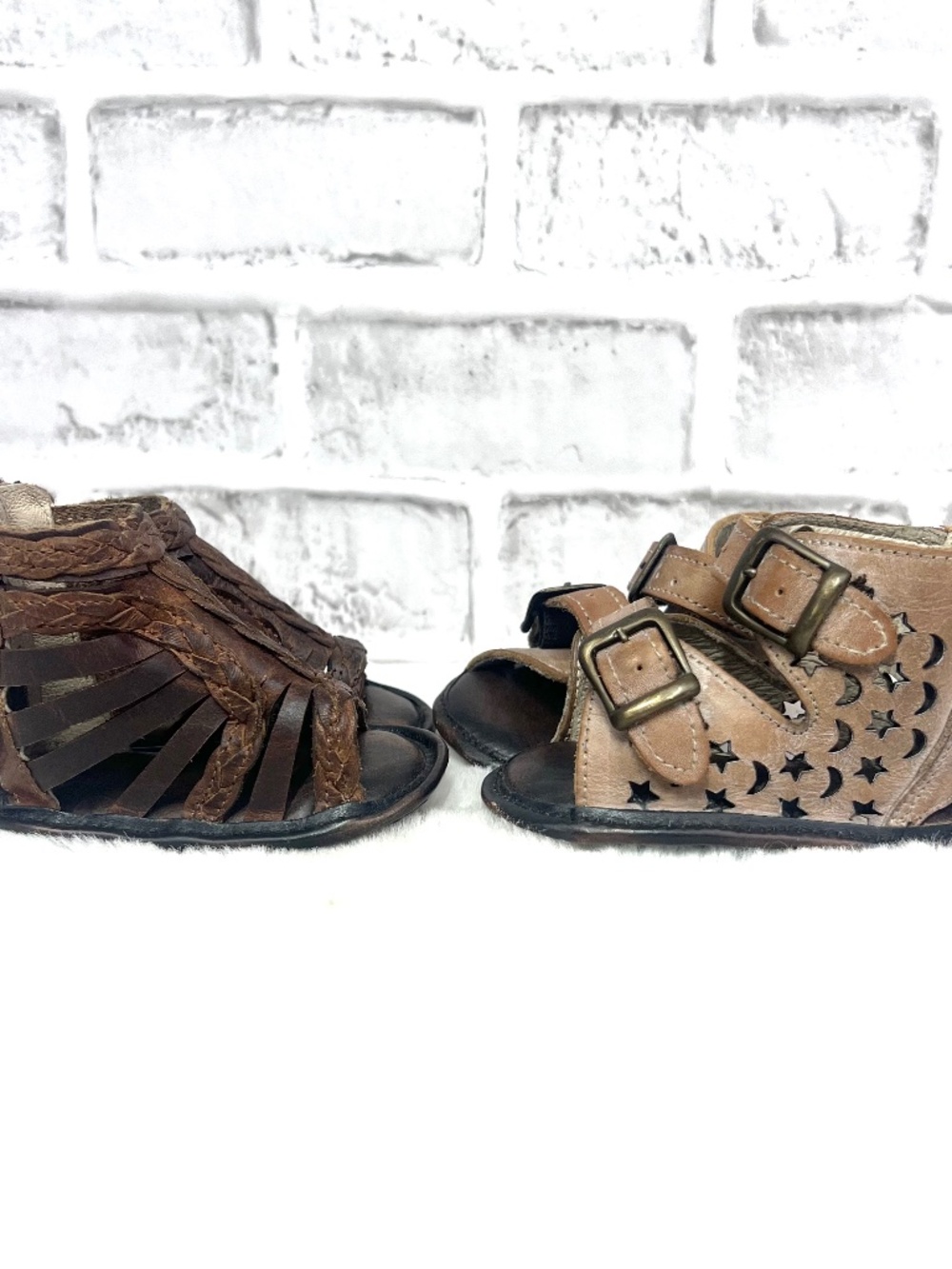 🦅|•FREEBIRD BY STEVEN•| 2 PAIRS Baby Shoes Bella & Moonstar
